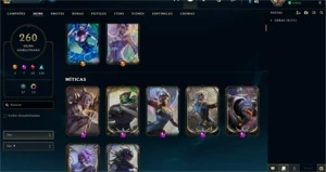 Vendo conta de lol (valor DESAPEGO) - League of Legends
