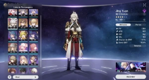 Honkai Star Rail - AR47 com Jing Yuan, Bronya, Bailu, Clara+ - Outros