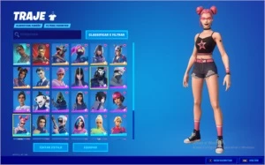 conta fortnite um pouco rara