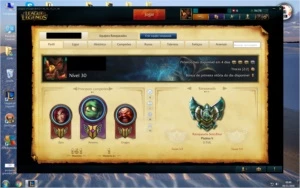 Conta Platina 5,41 campeões e 16 skins - League of Legends LOL