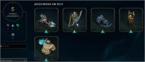 Vendo Conta LoL level 393 + 13 Gemas + Skin Ultimate+ 580 RP - League of Legends