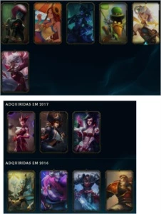 Vendo Conta LoL level 393 + 13 Gemas + Skin Ultimate+ 580 RP - League of Legends