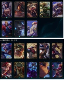Vendo Conta LoL level 393 + 13 Gemas + Skin Ultimate+ 580 RP - League of Legends
