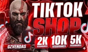 Contas Tiktok Shop Ativo,Monetizado | 4K | 5K | 9K | Sem Doc - Redes Sociais