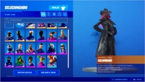 Conta de Fortnite com jogos na Epic