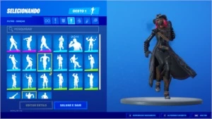 Conta de Fortnite com jogos na Epic
