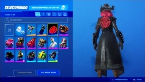Conta de Fortnite com jogos na Epic