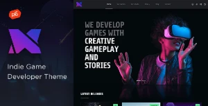 Script Tema WordPress para Desenvolvedores de Jogos Indie