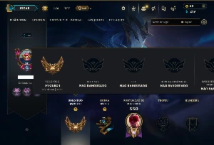 Ouro 1 com 150 Champs e 123 Skins ( JG / MID / ADC ) - League of Legends LOL
