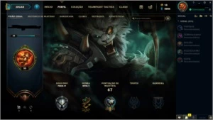 conta prata iv - League of Legends LOL