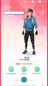 Conta pokemon go level 32 time vermelho com mewtwo - Pokémon