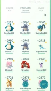 Conta pokemon go level 32 time vermelho com mewtwo - Pokémon