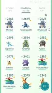 Conta pokemon go level 32 time vermelho com mewtwo - Pokémon