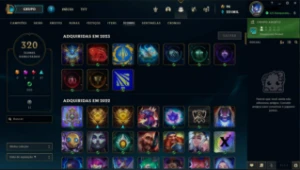 Conta League of Legends 3 em 1 LOL