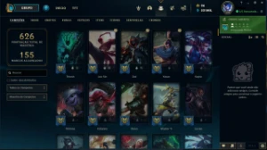 Conta League of Legends 3 em 1 LOL