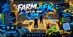 🔥 Gta Rp Fivem | Farm Afk Automático 2026 | 100% Atualizado - Outros