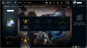 CONTA GOLD IV E-MAIL NÃO CONFIRMADO COM SKINS ULTIMATE - League of Legends LOL