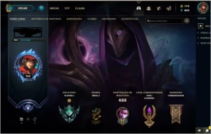 Conta League of Legends 900 skins + Conta Valorant LOL