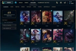 Conta League of Legends UNRANKED Otimas skins LOL