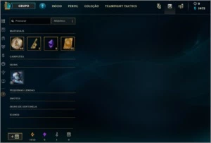 Conta League of Legends UNRANKED Otimas skins LOL