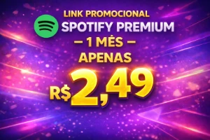 Link Promocional Spotify Premium - 30 Dias