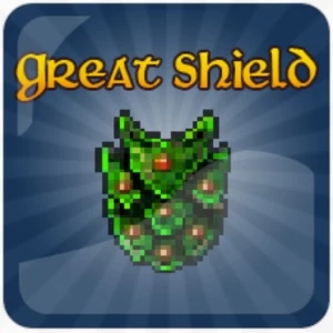 TIBIA VENDA GREAT SHIELD EM HONERA