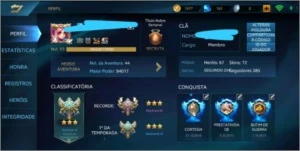 Heroes Evolved Conta com VIP 6 e Varias Skins - Outros