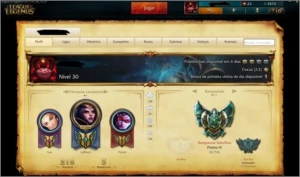 CONTA PLATINA 4, 89 CHAMPS, 33 SKINS COM SENTINELA HEXTEC - League of Legends LOL