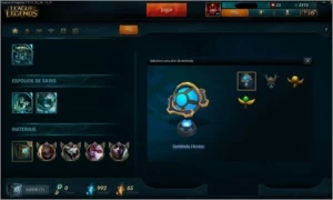 CONTA PLATINA 4, 89 CHAMPS, 33 SKINS COM SENTINELA HEXTEC - League of Legends LOL