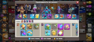 Cv16 Full - 12 Equipamentos Full - Transfiro Para Email - Clash of Clans