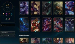 CONTA LVL 93 ELO G2 BORDA PLATINA 2 - League of Legends LOL