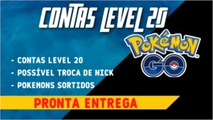 Conta Pokemon GO Level 20 - Pokémon