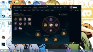 CONTA PLATINA 2 25 CHAMPS 6 SKINS - League of Legends LOL