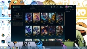 CONTA PLATINA 2 25 CHAMPS 6 SKINS - League of Legends LOL