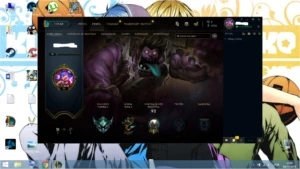 CONTA PLATINA 2 25 CHAMPS 6 SKINS - League of Legends LOL
