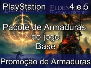 Elden Ring - Pacote de Armaduras do Jogo Base- Ps4/Ps5