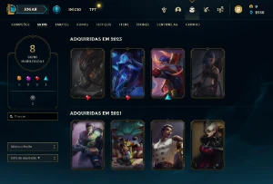 Conta Lol Mestre - Mmr Gm/Challenger - League of Legends