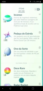 Conta pessoal Pokémon GO