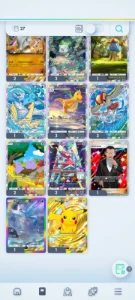 Pikachu ex dourado + 11 pokemon ex, pokemon tcg pocket - Others