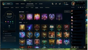 Conta League of Legends 330 SKINS Diamante LOL