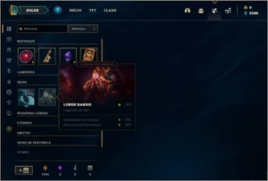 Conta ouro 1 com 3 skins e 28 champs - League of Legends LOL