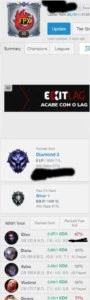 VENDO CONTA D3 / 57% WINRATE MMR BOM CAINDO COM D2/D1 - League of Legends LOL
