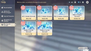 Ar49 Ayaka bis, Shenhe, Yelan, Nahida, Keqing, barato - Genshin Impact