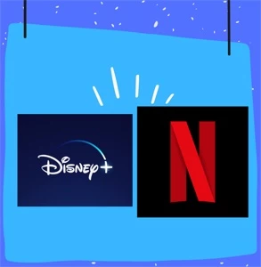 Duas contas NETFLIX + DISNEY PLUS - Assinaturas e Premium