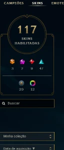 Vendo Conta De Lol Lvl 399 Conta De 2015