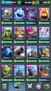CLASH ROYALE NIVEL 11 4000 TROFEUS