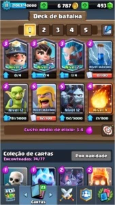 CLASH ROYALE NIVEL 11 4000 TROFEUS