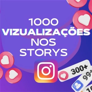 PROMOÇÃO!!! 1000 visualizações noS storys do Instagram - Redes Sociais