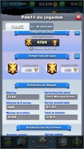 Promoção, conta liga 3 com otimo deck de 3 mosqueteiras. - Clash Royale