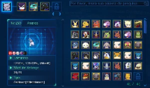 Conta Mid/End game Zeed+Dk+susa shin+Triple S - Digimon Masters Online DMO